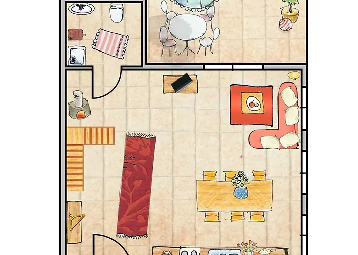 Strandschloesschen - Haushaelfte 2 بيت للعطل *